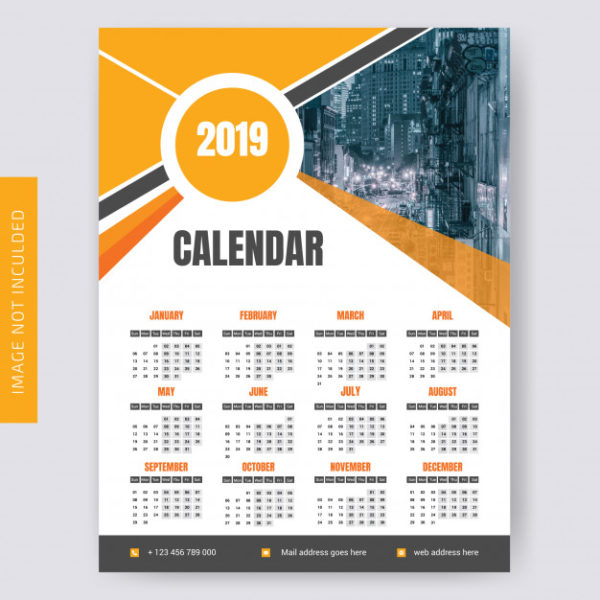 1 page calendar