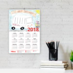 a3 wall custom calendar lagos nigeria