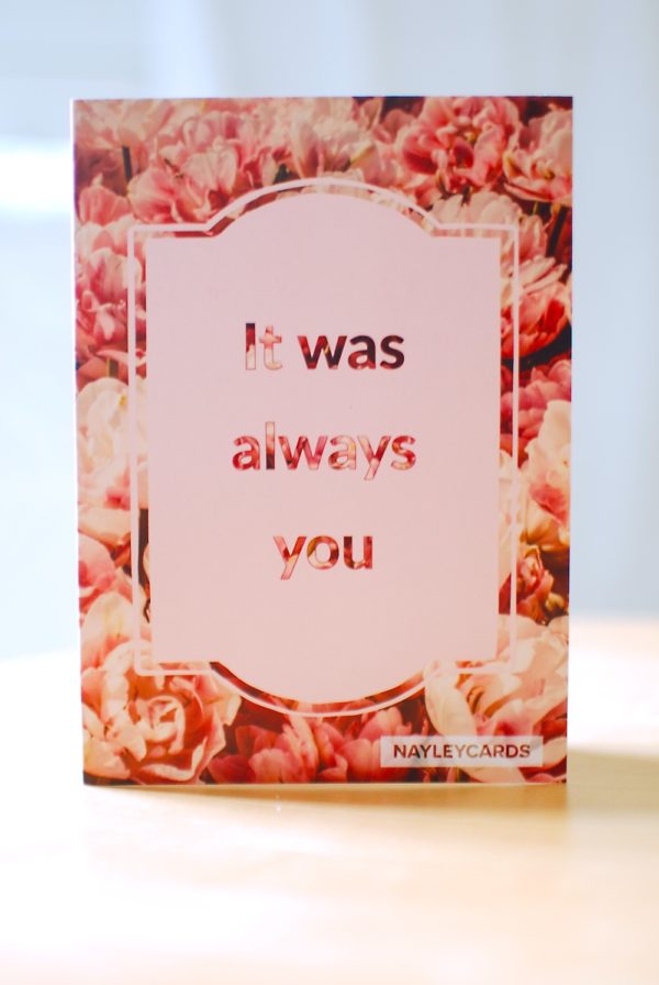 valentine lovers card