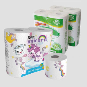 tissue paper toilet roll wrapper printing
