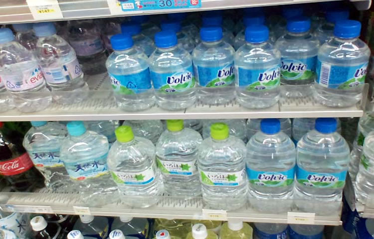 bottle water label design print
