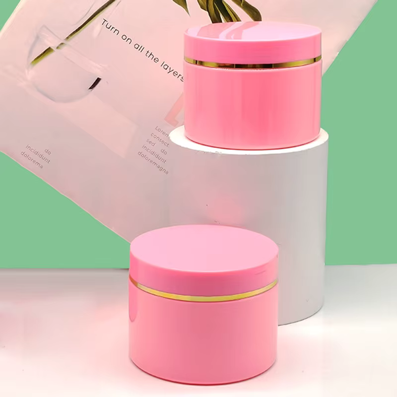 Pink Feminine Cosmetic Jar Lagos Nigeria
