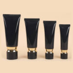 Gold Rim Black Cosmetic Tube Lagos
