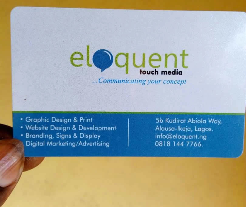 business card printers in lagos