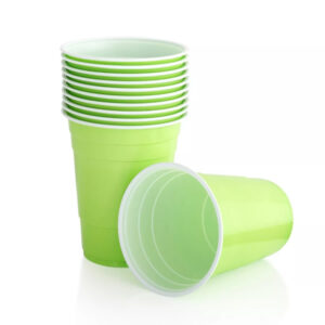 disposable green plastic cup wholesale price