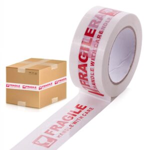 fragile printed packing tape