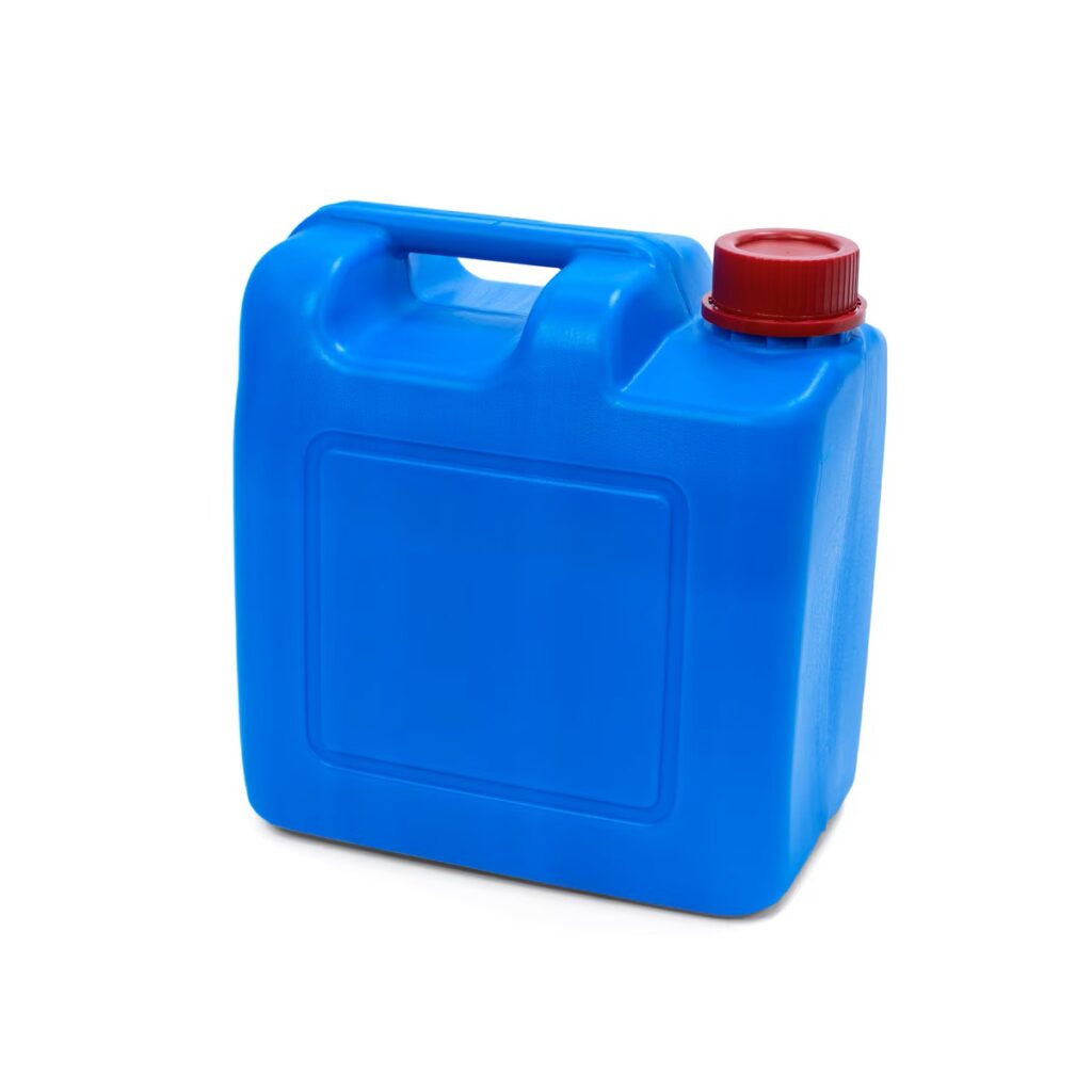10L Blue Plastic Jerry Can - Eloquent Prints & Packaging