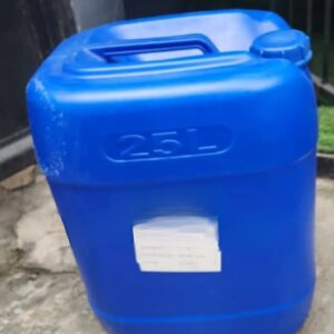 High-quality 25 Liter Blue Jerrycan made from durable plastic, ideal for storing and transporting water, chemicals, and industrial liquids safely.