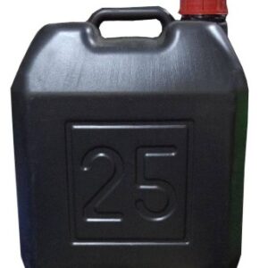 High quality black jerrycans supplied by Eloquent Print and Packaging in Lagos Nigeria for safe storage and packaging.