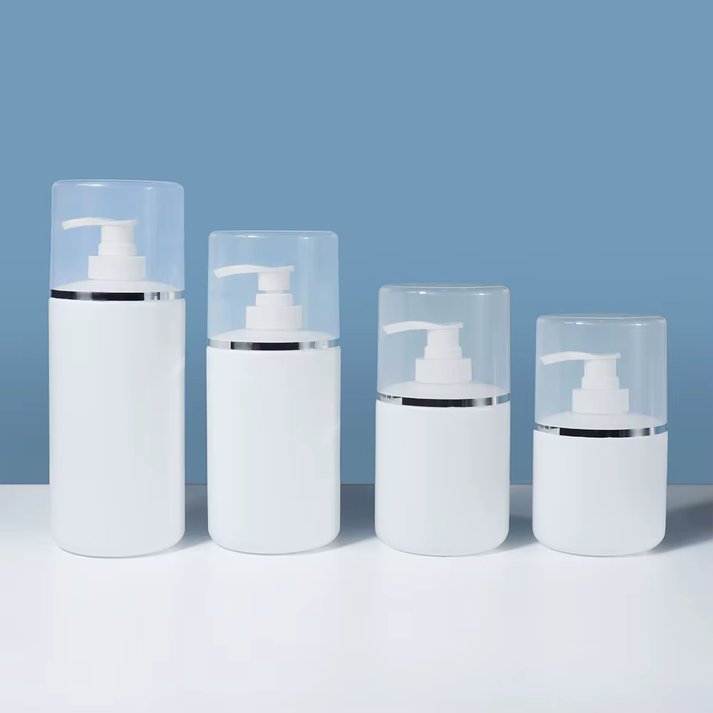Round White Plastic Lotion Bottle Available in Lagos State