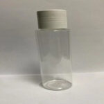 Transparent 100ML Plastic Body Spray Bottle with sleek design, durable cap, and fine mist sprayer supplied by Eloquent Print and Packaging.