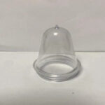 Clear 22.5gm 46mm Preform Bottle Base, durable and precise, ideal for PET bottle production, by Eloquent Print and Packaging.