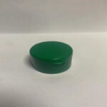 Clear Plastics 28mm Flip Top Jar with secure hinged lid, durable and airtight, ideal for powders, by Eloquent Print and Packaging.