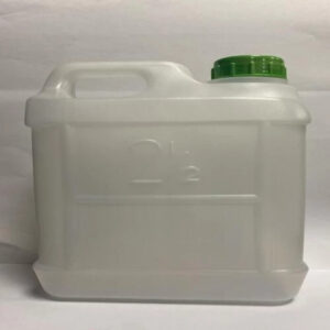 Durable White 2 Liter Shampoo Keg by Eloquent Print and Packaging—leak-proof, stylish, and perfect for shampoos, conditioners, and salon use.