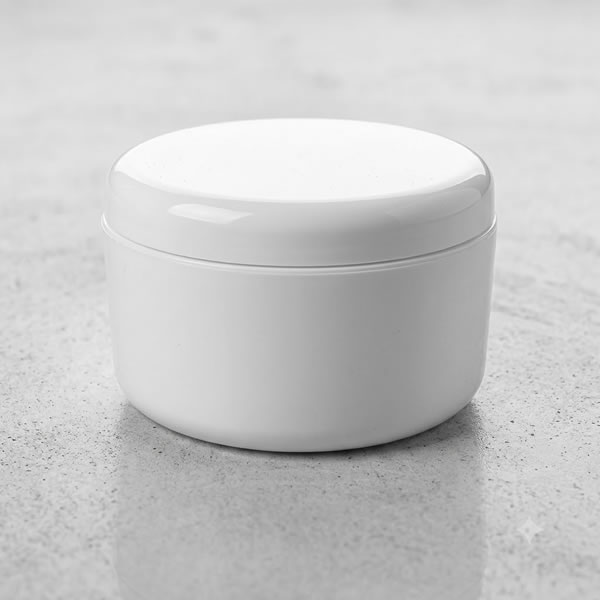 White Double Wall Plastic Jars price