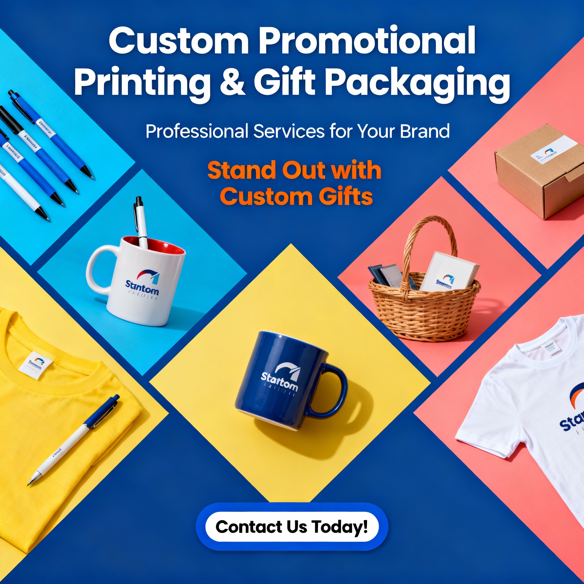promotional gift printing and gift packaging