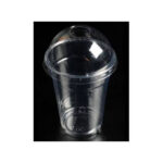 16oz Parfait Cup from Eloquent Prints and Packaging, ideal for serving layered desserts, yogurt, smoothies, and ice cream in a clear, attractive container.
