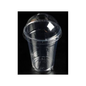 16oz Parfait Cup from Eloquent Prints and Packaging, ideal for serving layered desserts, yogurt, smoothies, and ice cream in a clear, attractive container.