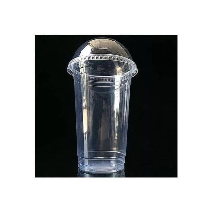 16oz Parfait Cup from Eloquent Prints and Packaging, ideal for serving layered desserts, yogurt, smoothies, and ice cream in a clear, attractive container.