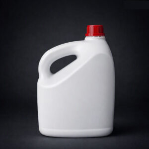 4 Liter White Thick Plastic Gallo