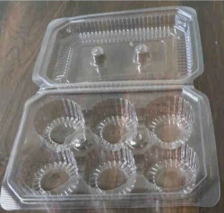 6 Slot Cupcake Packaging Container from Eloquent Prints and Packaging, designed to securely hold and display six cupcakes for takeaway and bakery use.