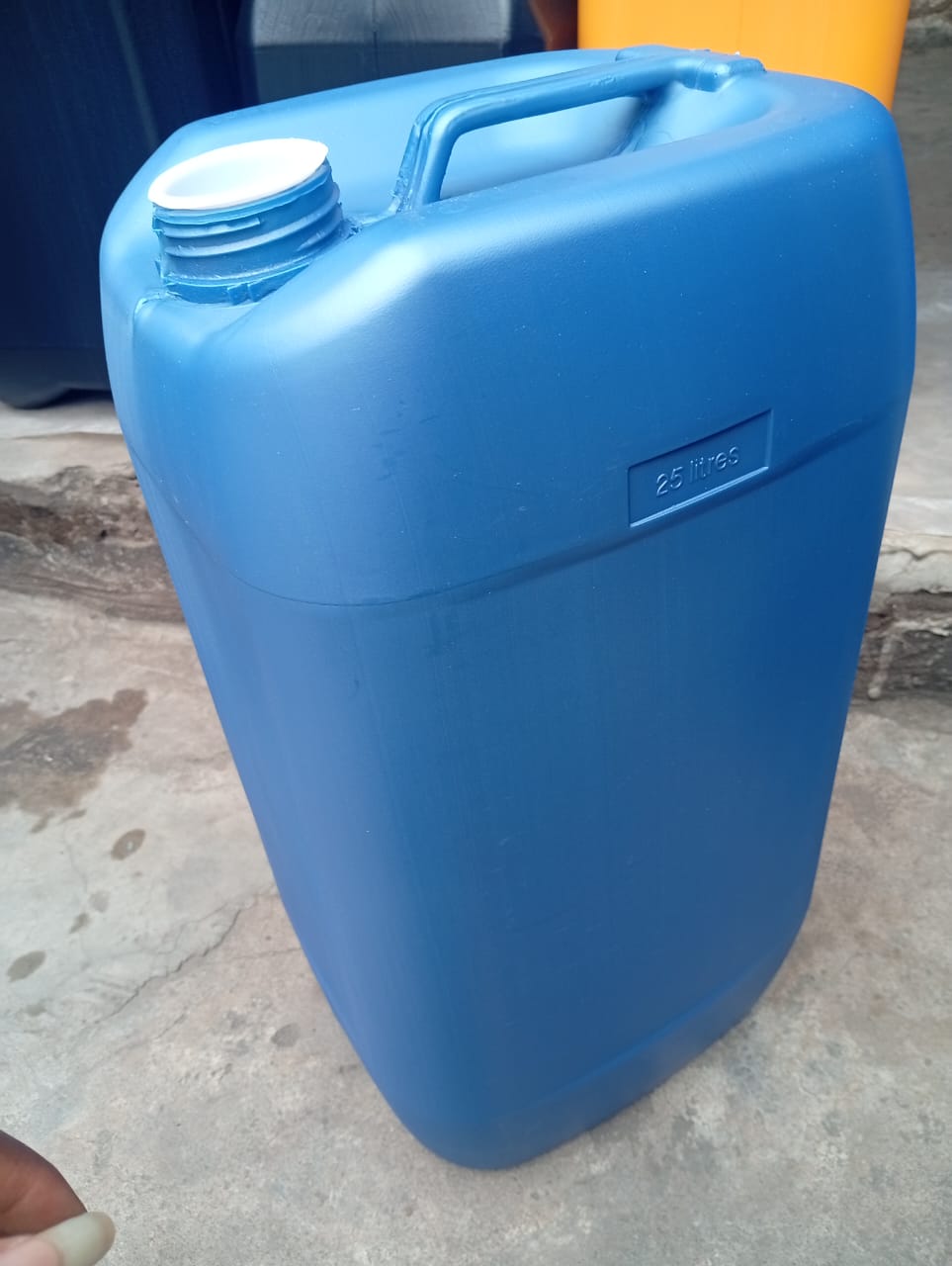 25 Liter Blue Jerrycans in Available in Lagos Nigeria