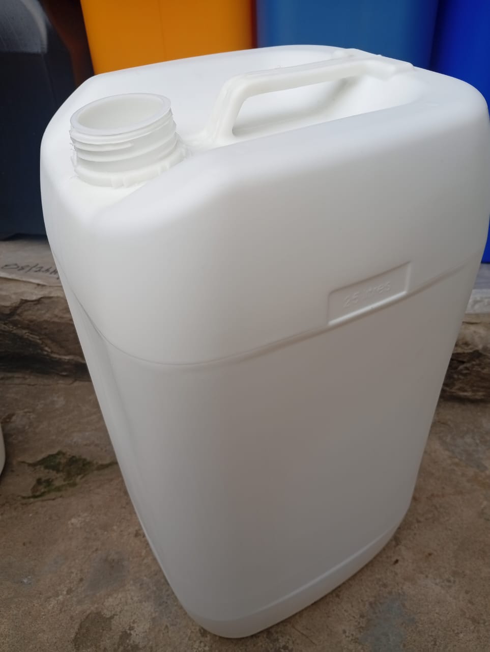 25 Liter White Jerrycans in Available in Lagos Nigeria
