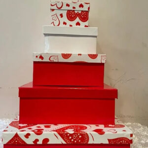 5 In One Gift Box Set from Eloquent Prints and Packaging, perfect for gifting chocolates, jewelry, and small presents on special occasions.