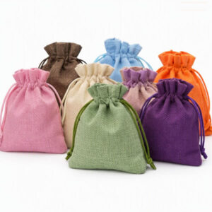 Mini Jute Drawstring Bags Wholesale in Lagos,
