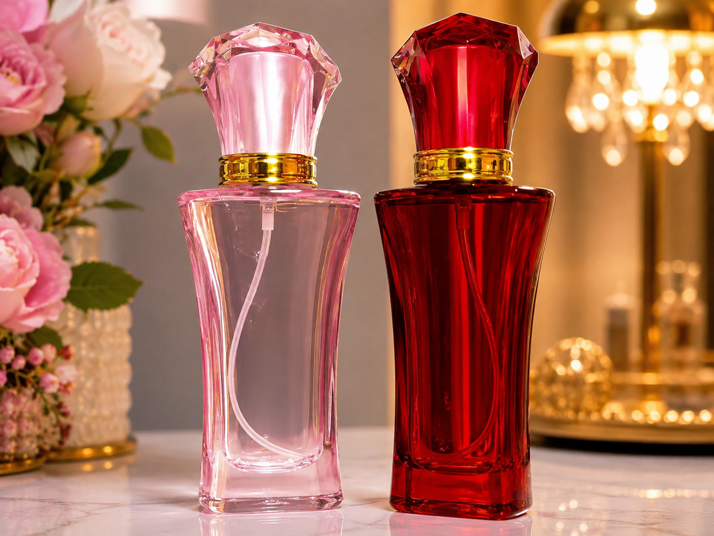 30ml Luxury Spray Perfume Bottles supplied by Eloquent Prints and Packaging in Lagos, Nigeria.