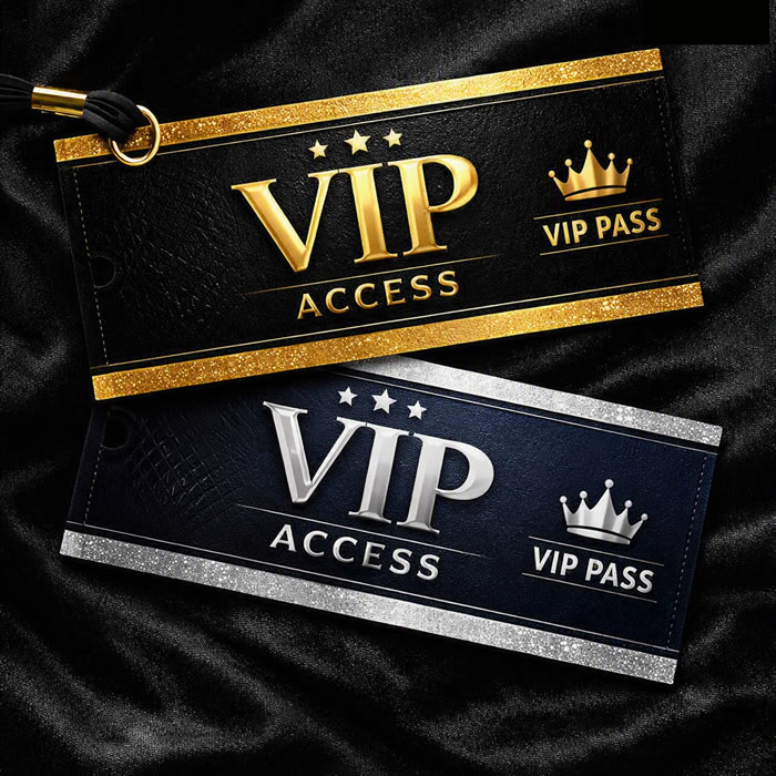 VIP Access Ticket prints