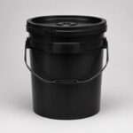 black paint bucket wholesale supply