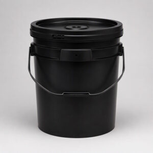 black paint bucket wholesale supply
