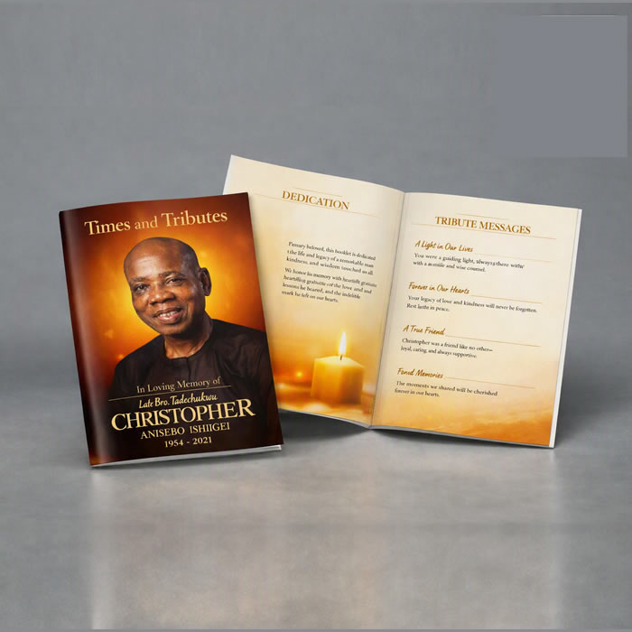 burial booklet designers in lagos