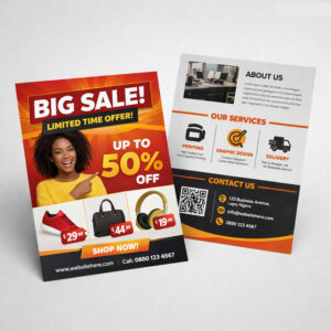 double sided flyer printing