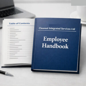 employee hr handbook printing company