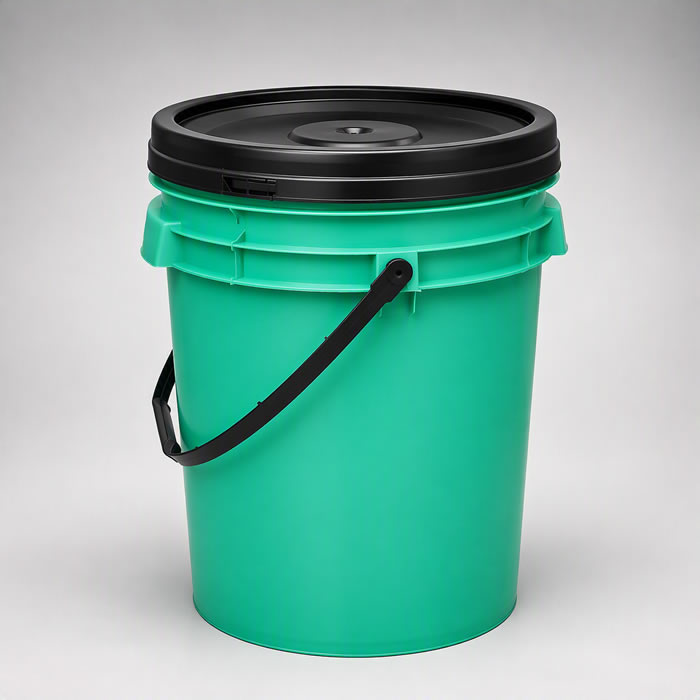 green plastic empty bucket comany
