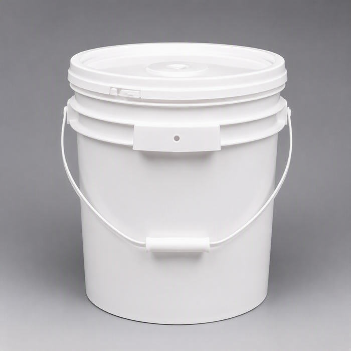 white plastic paint bucket wholesale price