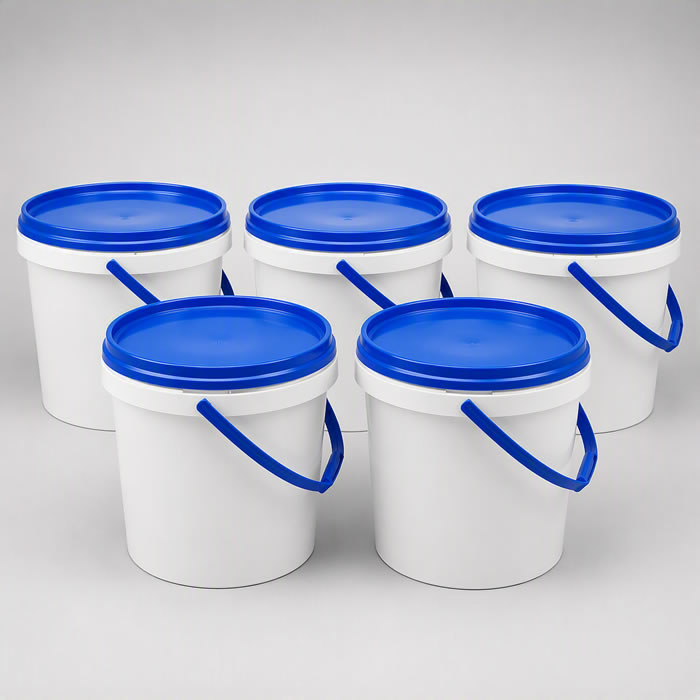 wholesale supply 10 liters plastic paint bucket