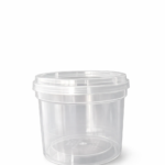 250ml Transparent Container for cosmetic, skincare, and personal care product packaging in Lagos, Nigeria.