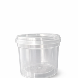 250ml Transparent Container for cosmetic, skincare, and personal care product packaging in Lagos, Nigeria.