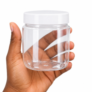 150g Face Scrub Container for cosmetic and skincare product packaging in Nigeria.