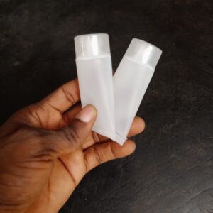 30ml Transparent Tube cosmetic packaging supplied by Eloquent Prints and Packaging in Lagos, Nigeria.