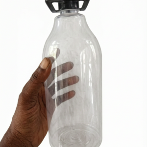 2 Liter Plastic Bottles supplied by Eloquent Prints and Packaging in Lagos, Nigeria, suitable for liquid soap, detergents, cleaning products, and bulk liquid packaging.