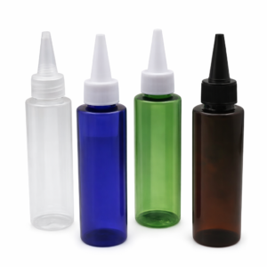 100ml Applicator Bottles (6pcs) for haircare, beauty products, oils, and liquid cosmetic packaging.