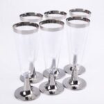 Disposable Plastic Wine Cup goblet for parties, weddings, catering, events, and beverage serving in Lagos Nigeria.