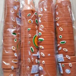 Brown Ice Cream Cup supplied by Eloquent Prints and Packaging in Lagos, Nigeria for ice cream and dessert packaging.