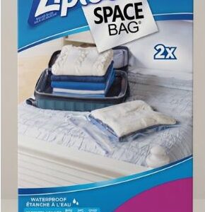 Ziploc Travel Clothes Storage Bags 6 Pack for suitcase clothing and travel storage