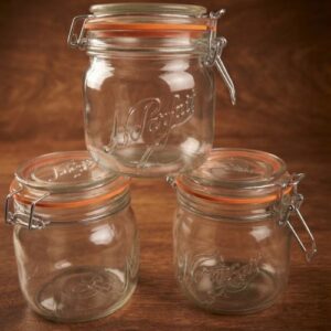 500ml Korken Jars for food, cosmetic, and product packaging supplied by Eloquent Prints and Packaging in Lagos, Nigeria.