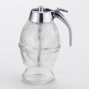 Honey Dispenser Pot for convenient honey serving and food presentation in homes, restaurants, cafés, and hotels.